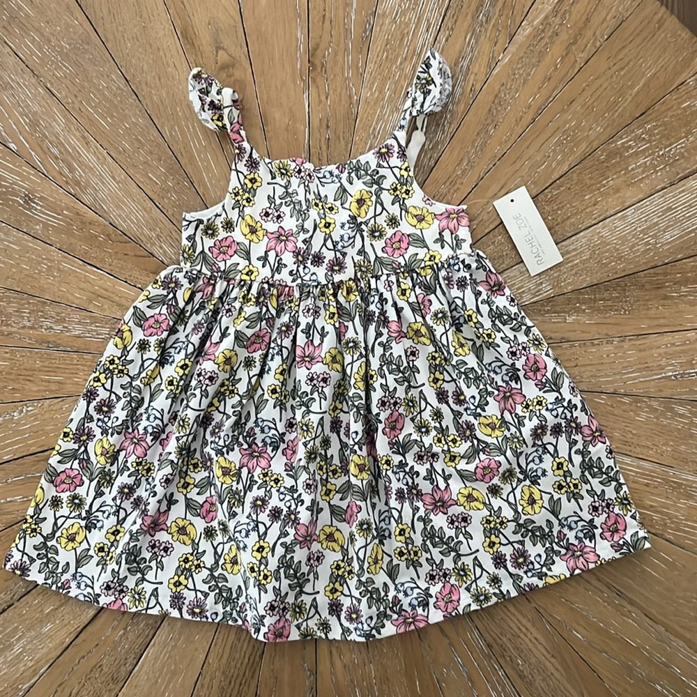 Rachel Zoe Floral Bow Dress 24m